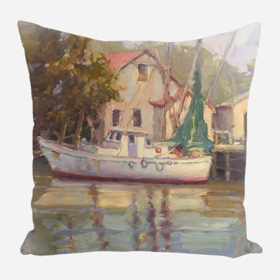 Shrimp Boat Pillow by John Beard Collection - main product image for Resin Society