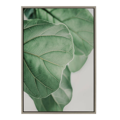 Sylvie Plant Study 6 Framed Canvas by kateandlaurel - product image 9 for Resin Society