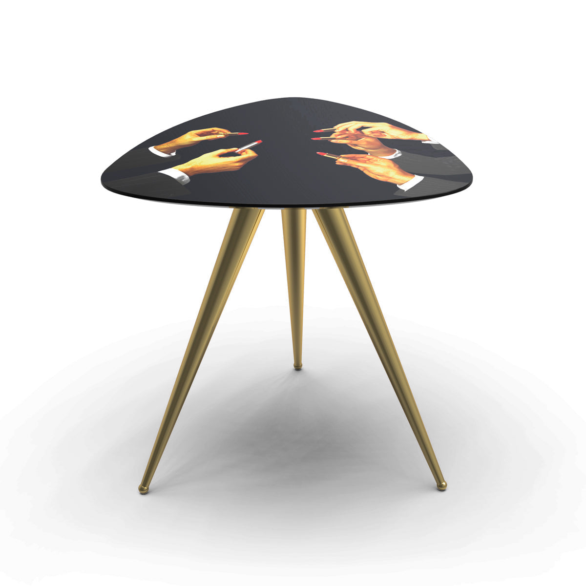 Side Table Black Lipstick by DEKOR - main product image for Resin Society