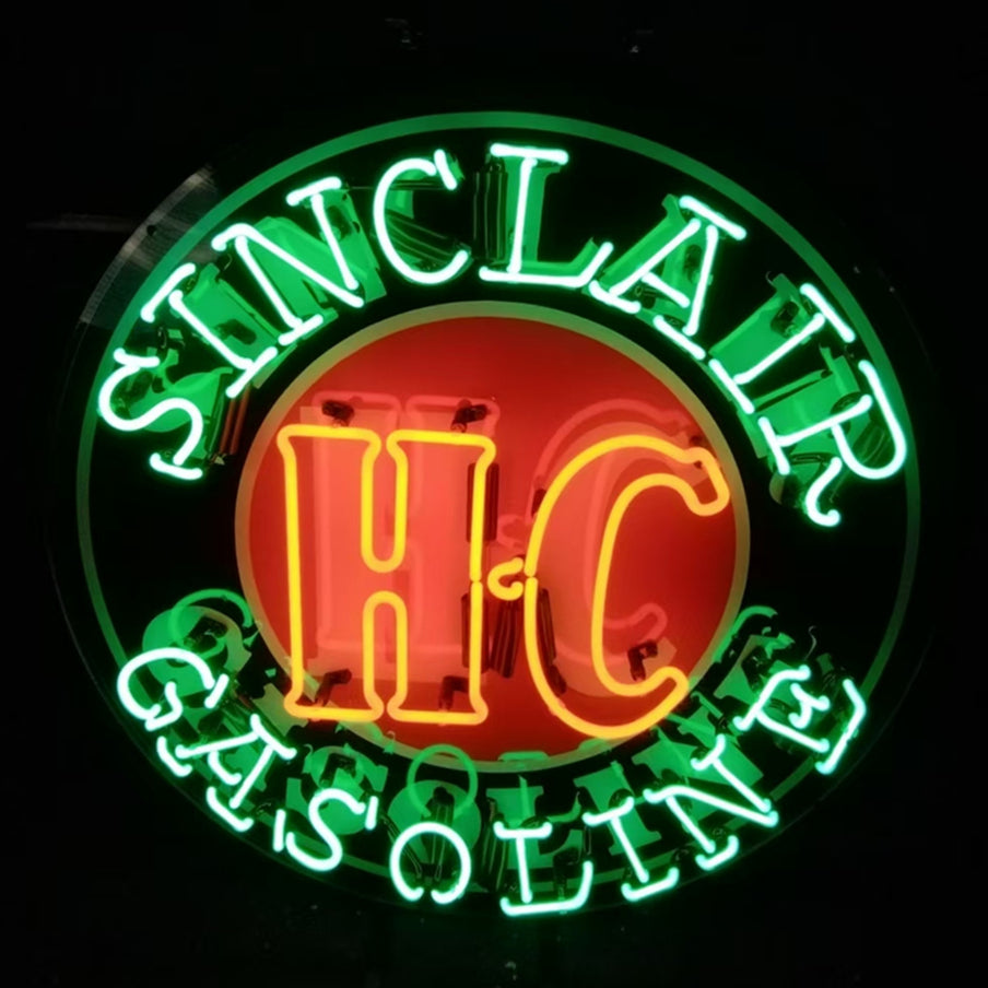 Sinclair HC Gasoline Neon Signs Light by Neon Signs Land - product image 2 for Resin Society