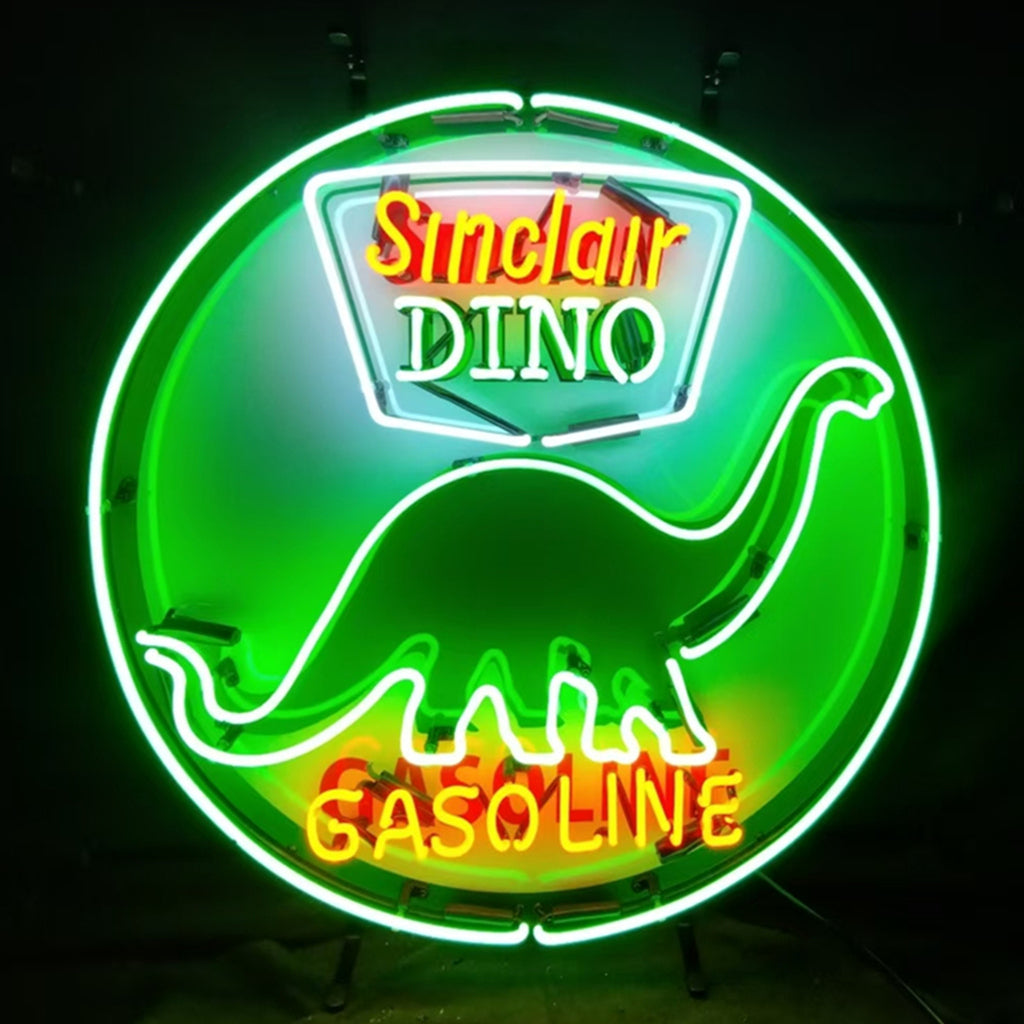 Sinclair Dino Gasoline Neon Signs Light by Neon Signs Land - main product image for Resin Society