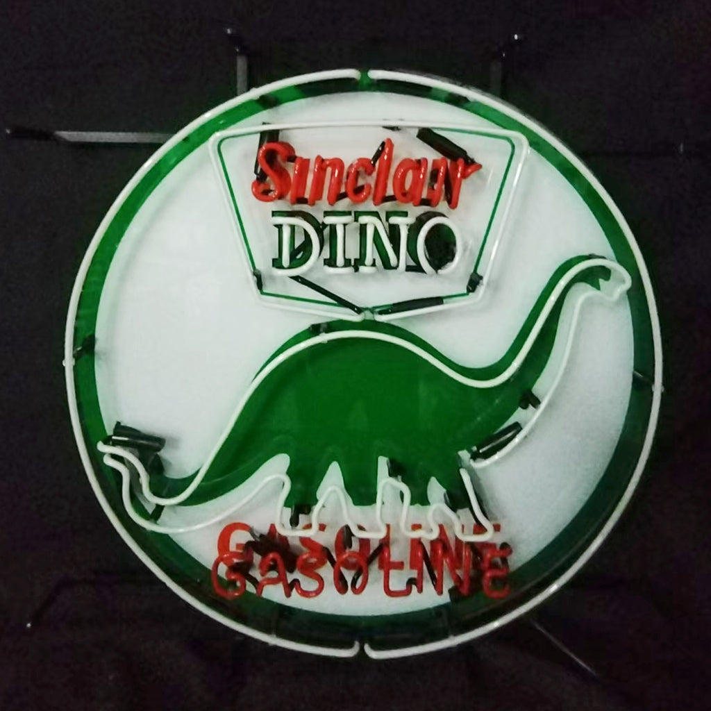 Sinclair Dino Gasoline Neon Signs Light by Neon Signs Land - product image 3 for Resin Society