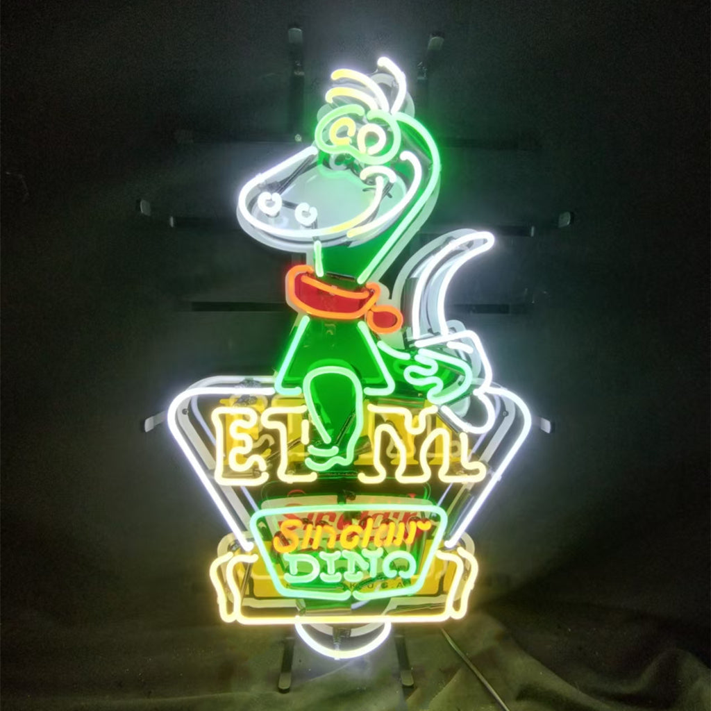 Sinclair Dino Gasoline Trade Mar Reg.US. Patent Off New York Neon Signs by Neon Signs Land - main product image for Resin Society