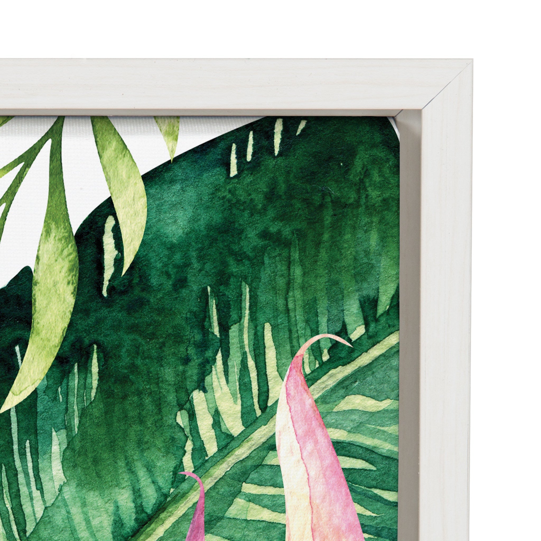 Sylvie Find Flamingo Framed Canvas by kateandlaurel - product image 3 for Resin Society