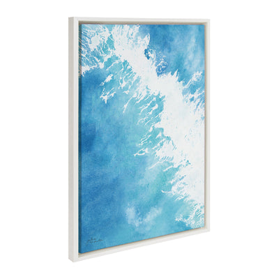 Sylvie Into the Blue Framed Canvas by kateandlaurel - product image 7 for Resin Society
