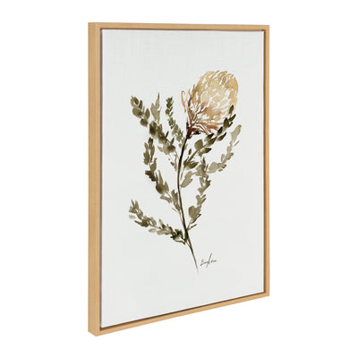 Sylvie Wild Banksia Framed Canvas by kateandlaurel - product image 14 for Resin Society