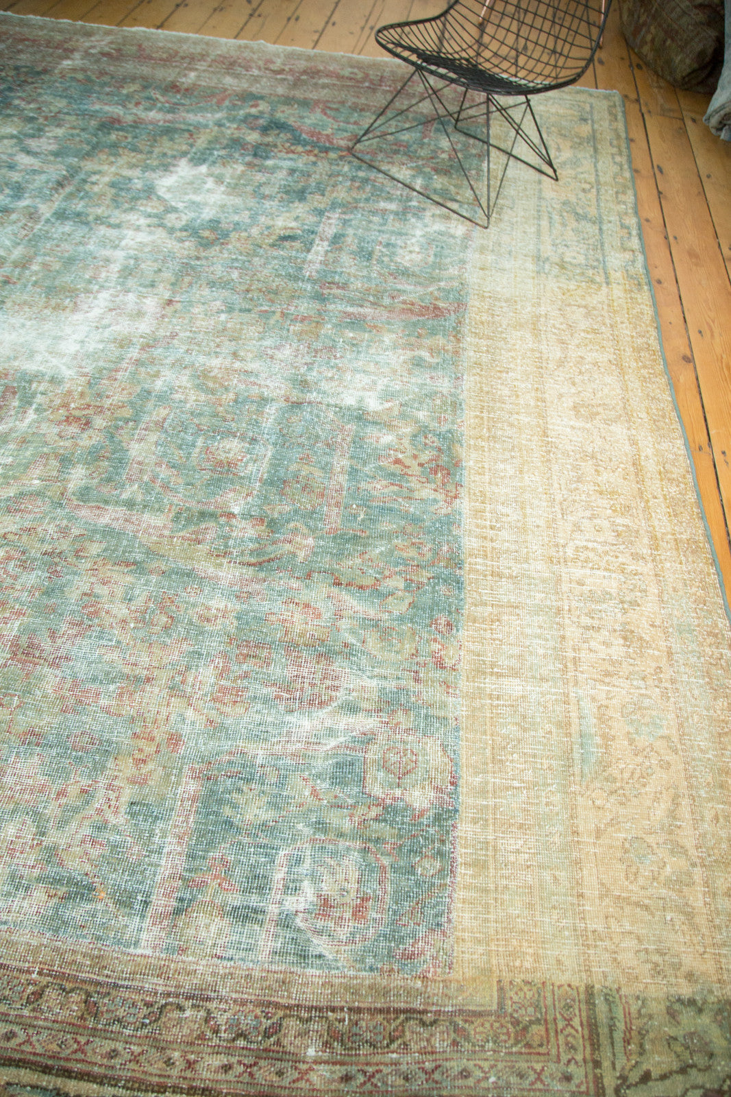 10x11 Antique Mahal Square Carpet by Old New House® - product image 5 for Resin Society
