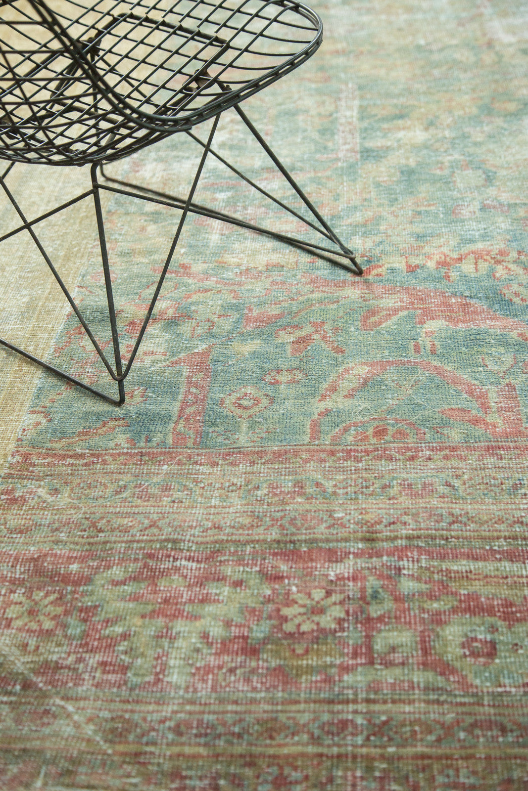10x11 Antique Mahal Square Carpet by Old New House® - product image 10 for Resin Society