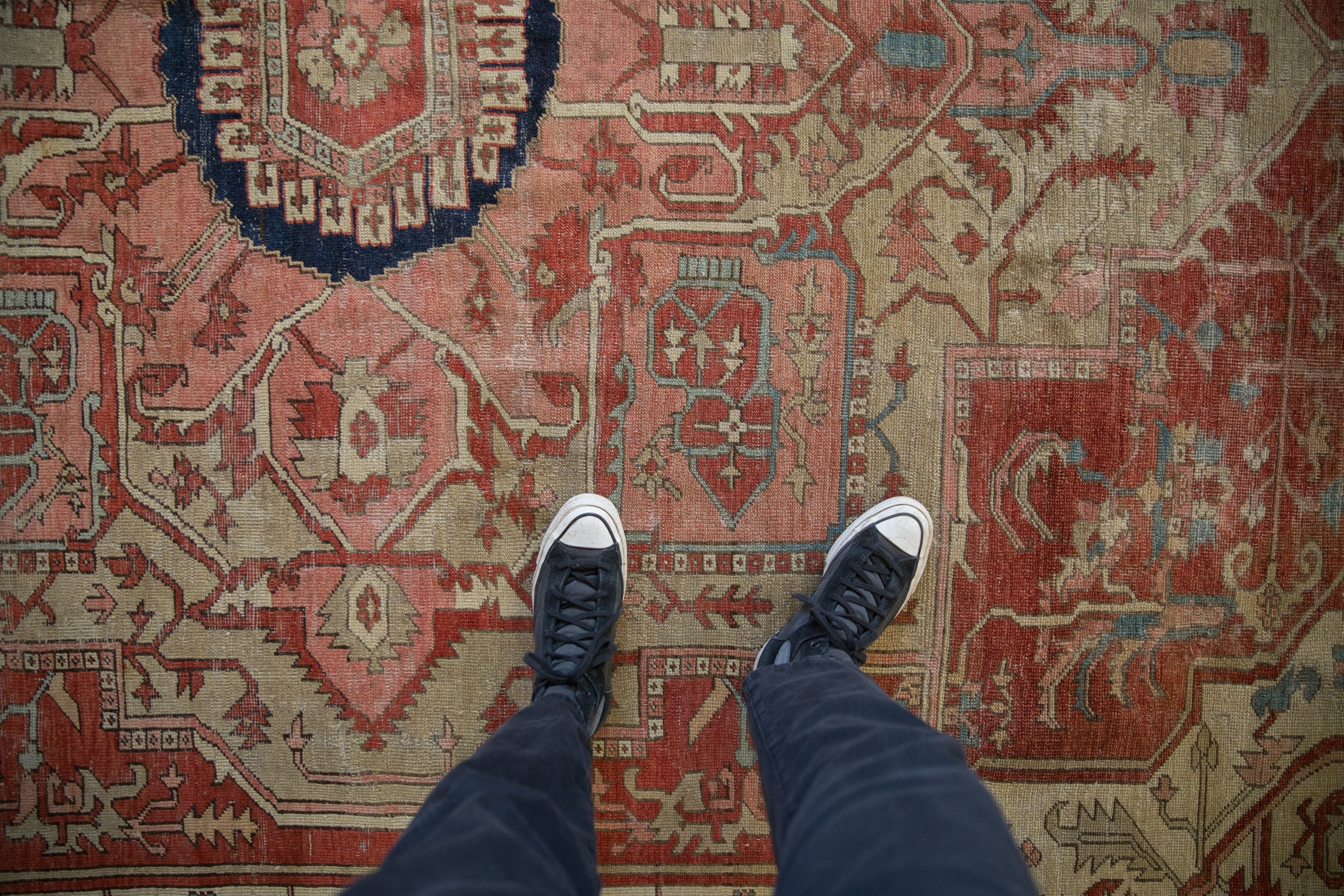 9x12 Antique Serapi Carpet by Old New House® - product image 2 for Resin Society