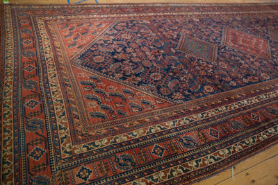 RESERVED 7.5x16 Vintage Afshar Carpet Runner
