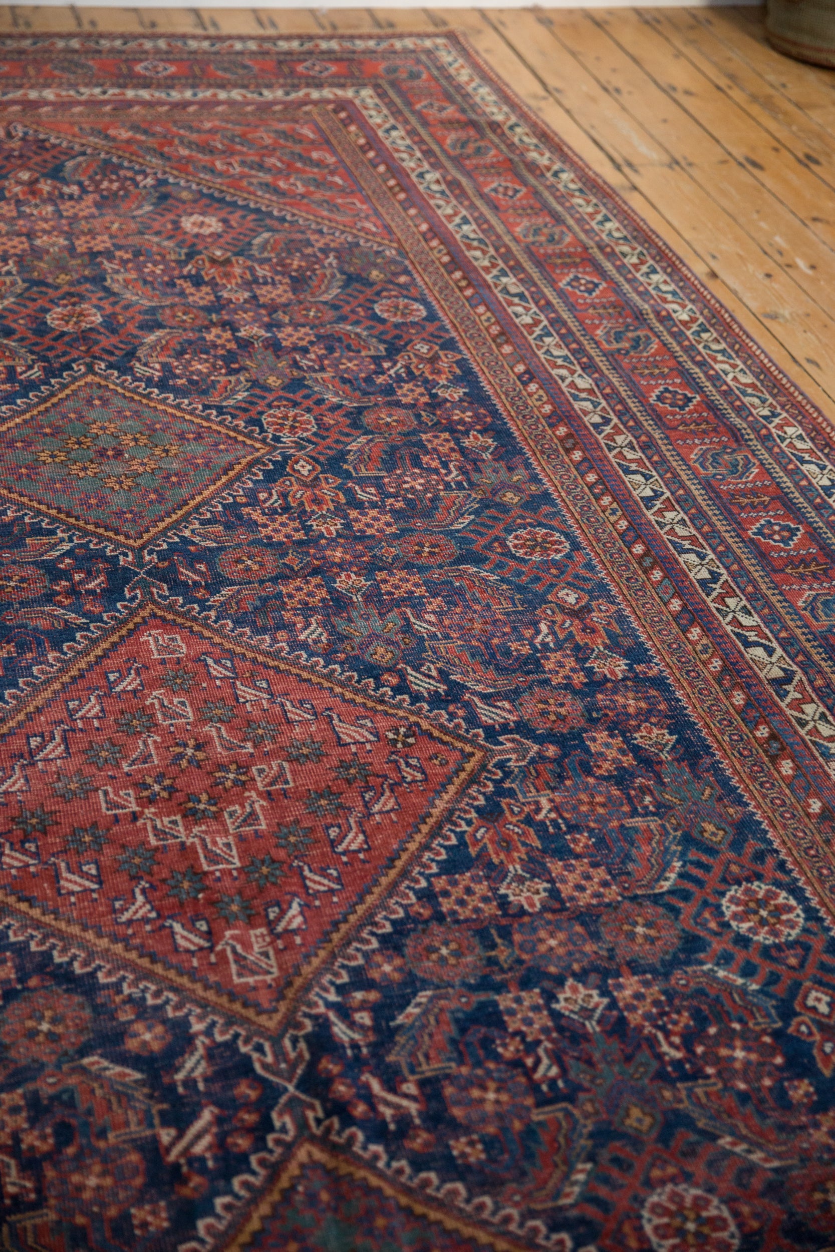 RESERVED 7.5x16 Vintage Afshar Carpet Runner