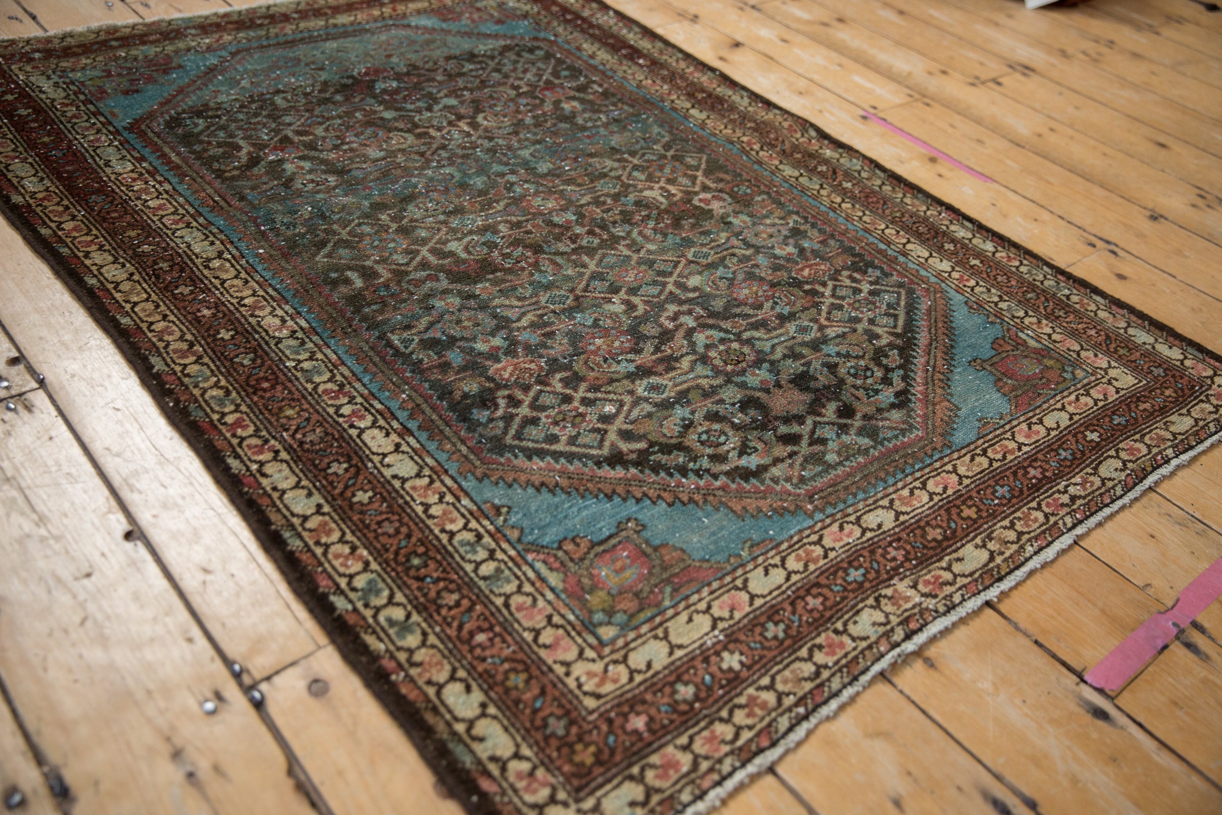 3.5x5 Vintage Distressed Malayer Rug by Old New House® - product image 5 for Resin Society