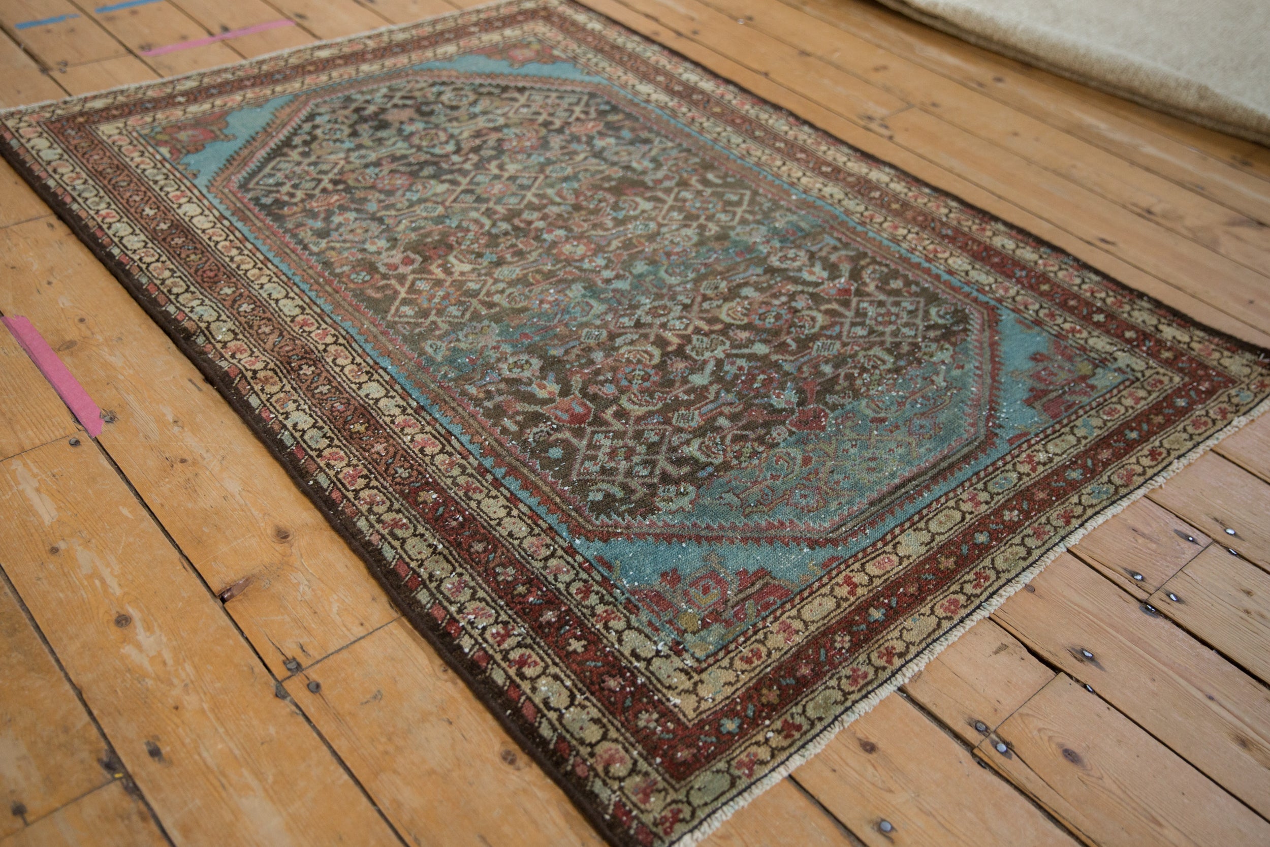 3.5x5 Vintage Distressed Malayer Rug by Old New House® - product image 8 for Resin Society