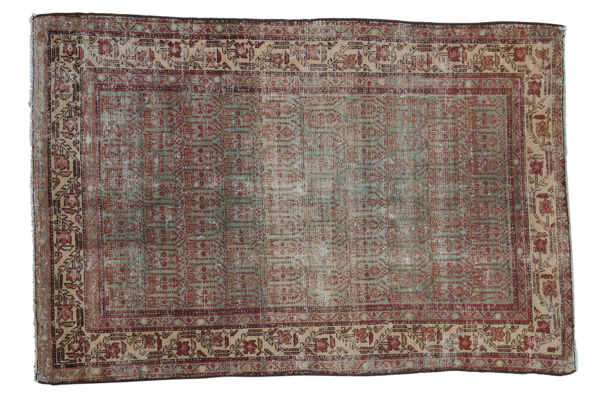 4x6 Vintage Distressed Hamadan Rug by Old New House® - main product image for Resin Society