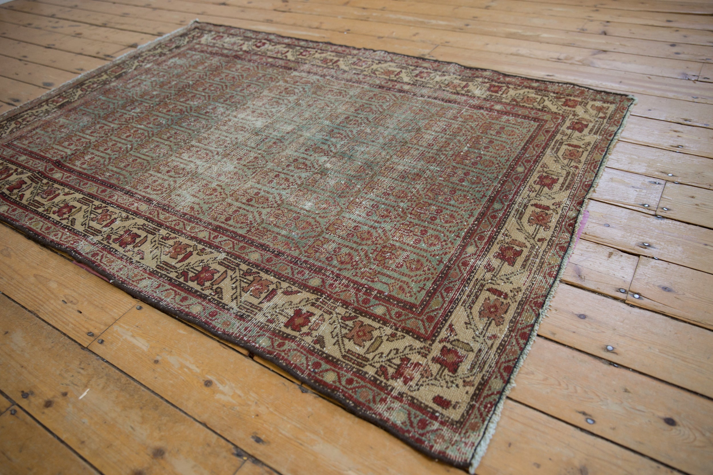 4x6 Vintage Distressed Hamadan Rug by Old New House® - product image 6 for Resin Society
