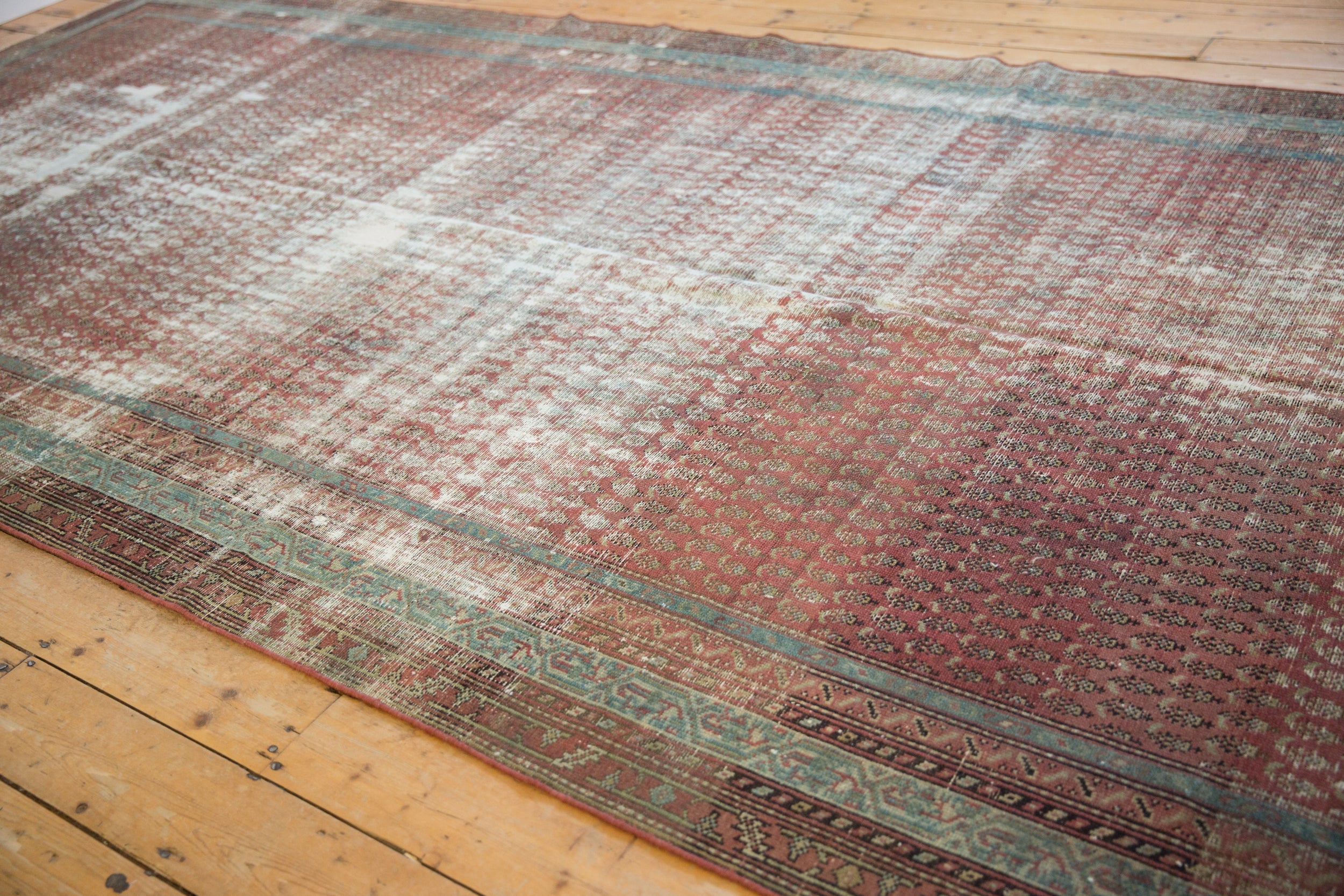 6.5x16.5 Antique Distressed Malayer Rug Runner by Old New House® - product image 3 for Resin Society