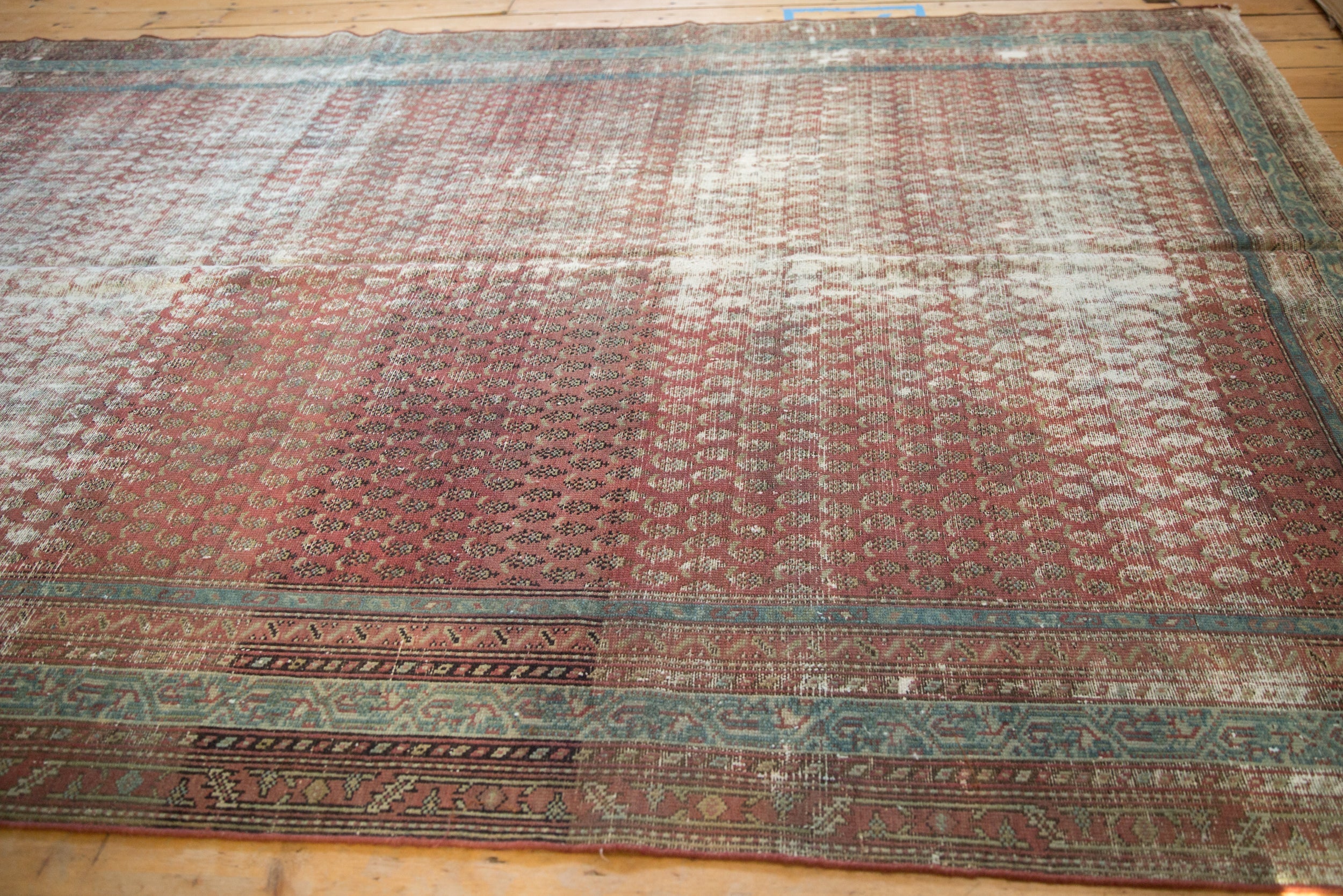 6.5x16.5 Antique Distressed Malayer Rug Runner by Old New House® - product image 4 for Resin Society