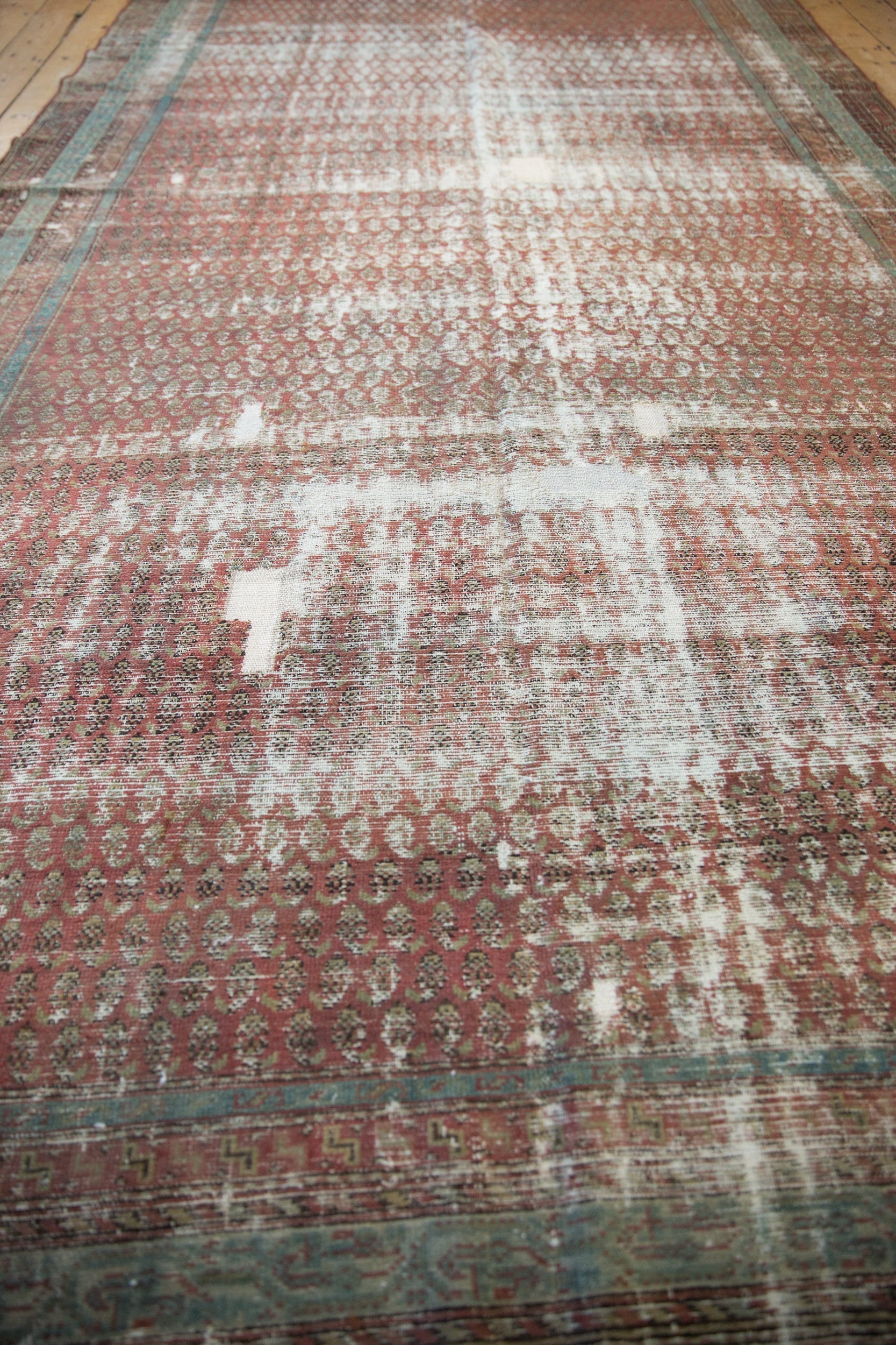 6.5x16.5 Antique Distressed Malayer Rug Runner by Old New House® - product image 9 for Resin Society