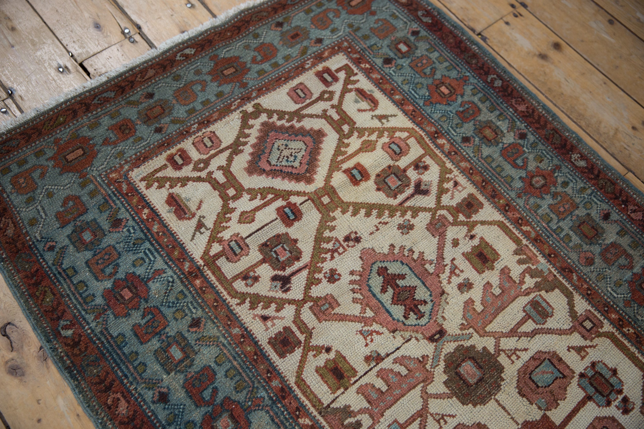 3x6 Vintage Distressed Hamadan Rug Runner by Old New House® - product image 6 for Resin Society