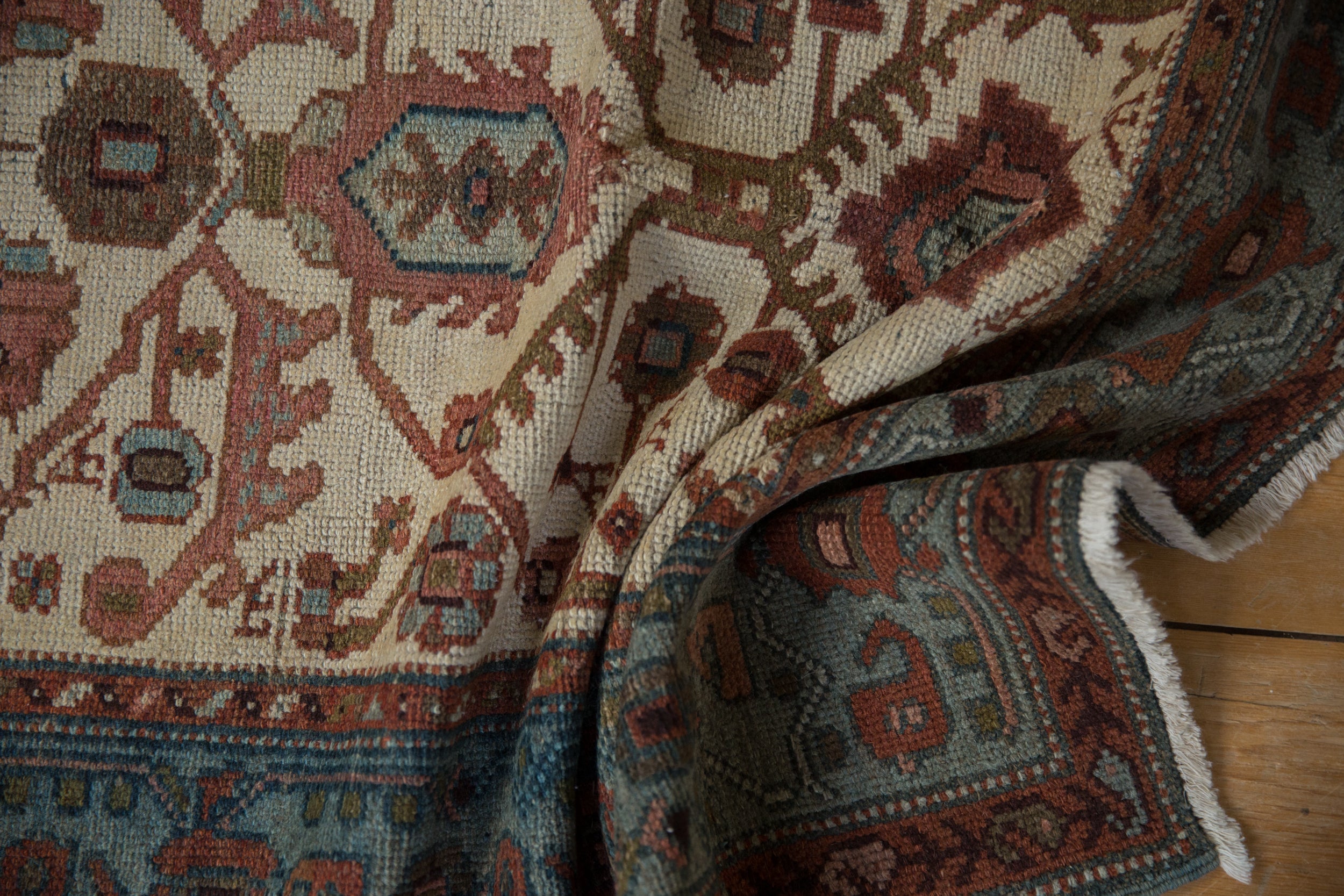 3x6 Vintage Distressed Hamadan Rug Runner by Old New House® - product image 7 for Resin Society