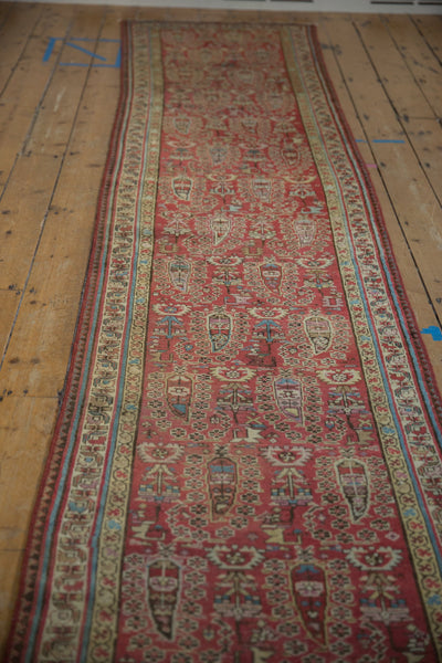 3x14.5 Vintage Distressed Fragment Malayer Rug Runner by Old New House® - product image 6 for Resin Society