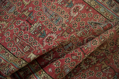 3x14.5 Vintage Distressed Fragment Malayer Rug Runner by Old New House® - product image 9 for Resin Society