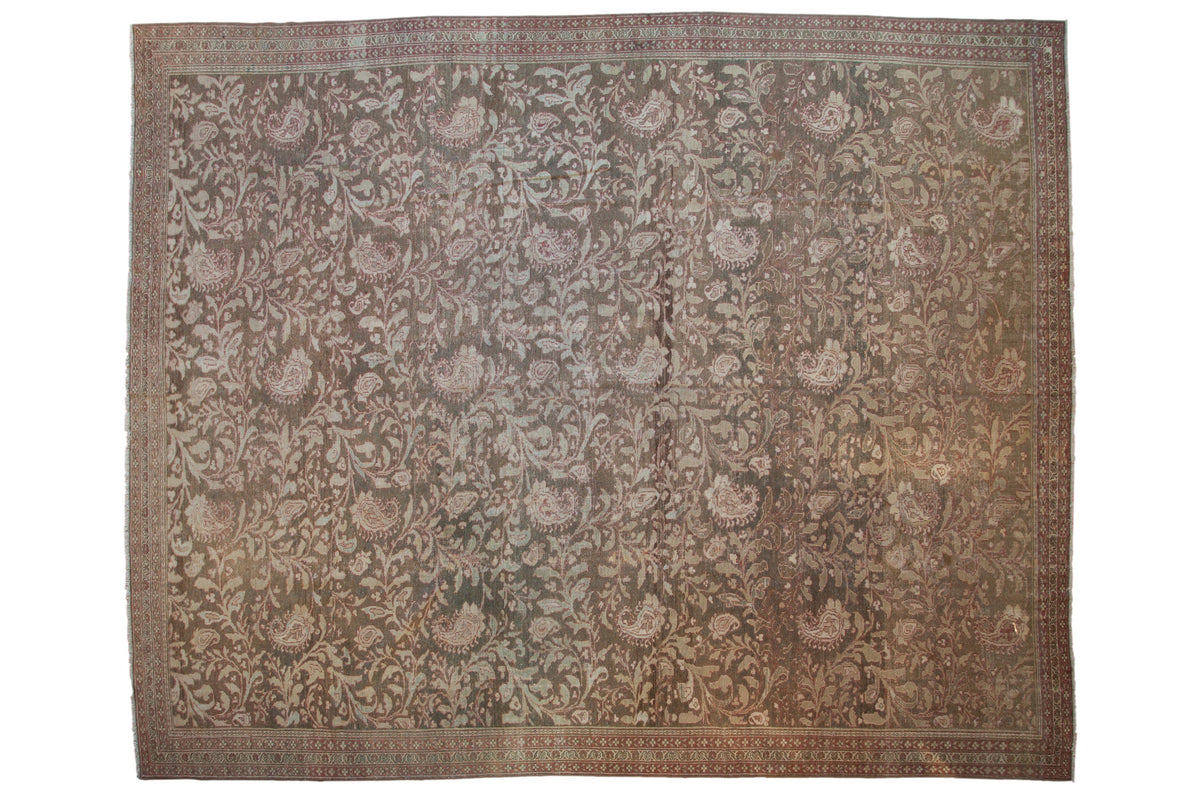 12x15 Vintage Distressed Malayer Carpet by Old New House® - main product image for Resin Society