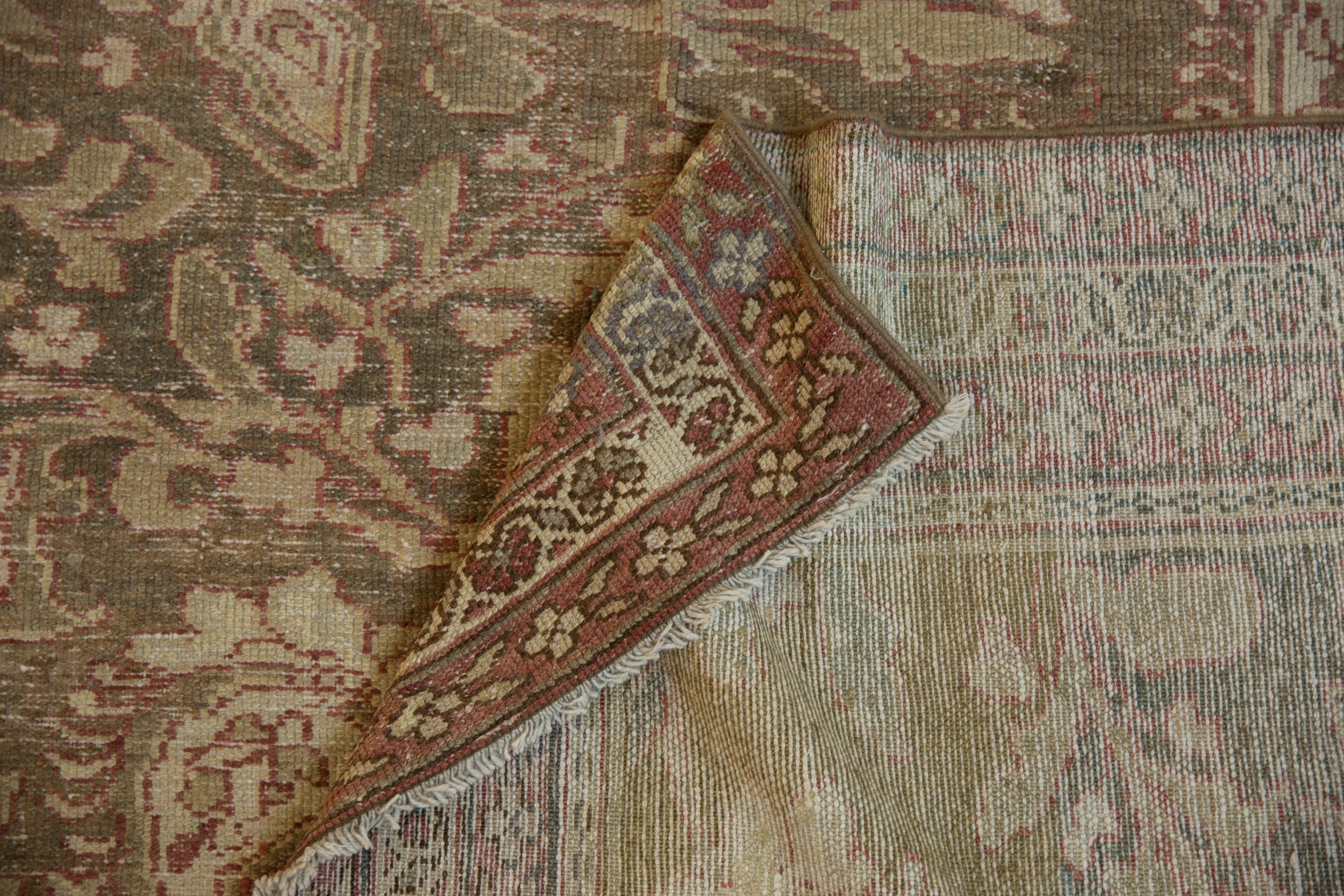 12x15 Vintage Distressed Malayer Carpet by Old New House® - product image 13 for Resin Society