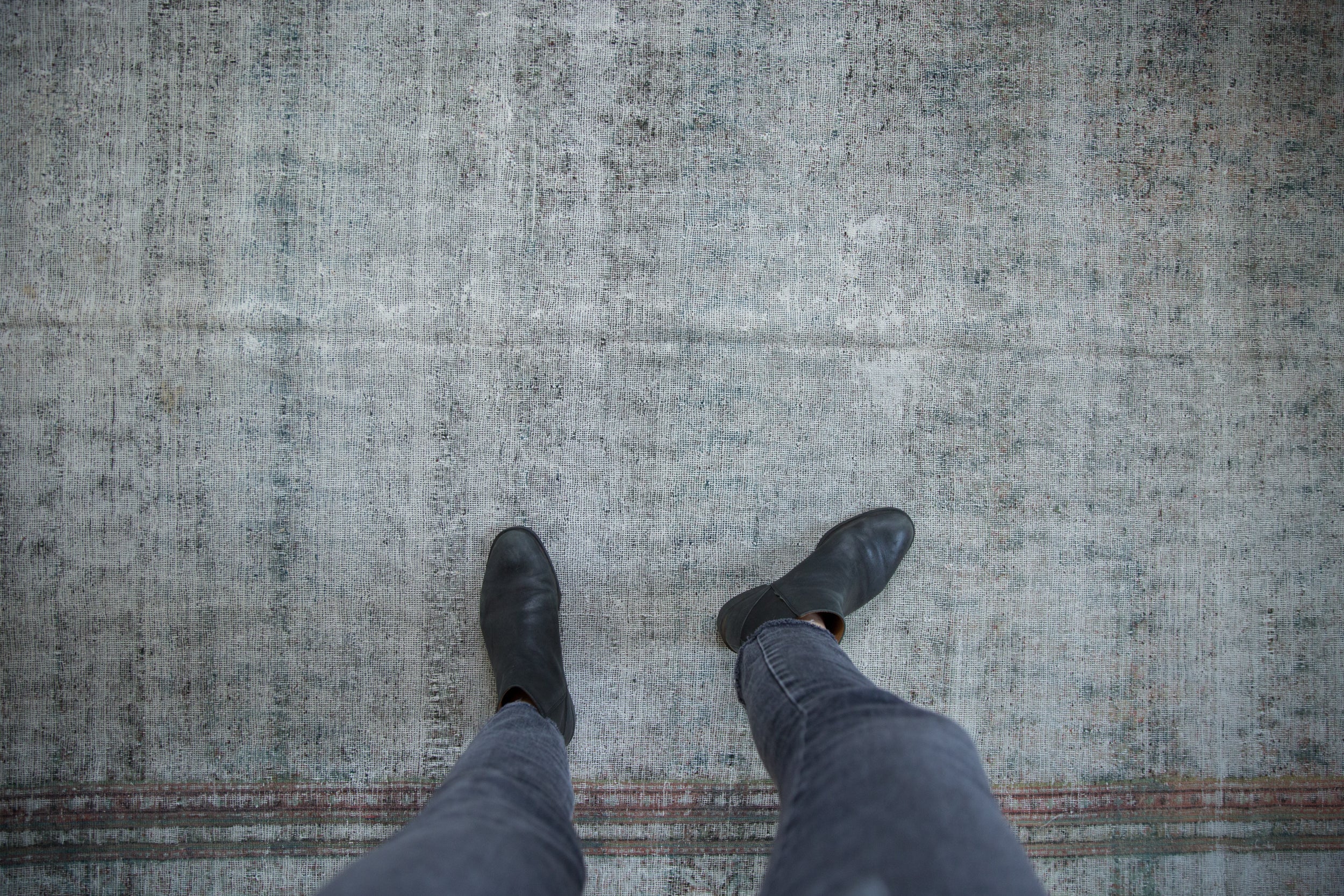 6x13 Vintage Distressed Malayer Carpet by Old New House® - product image 2 for Resin Society