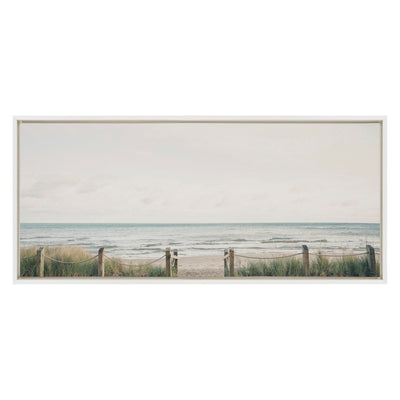 Sylvie Pale Sky Framed Canvas by Emiko and Mark Franzen of F2Images