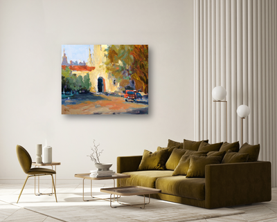 Spanish Chapel Artist Enhanced Canvas Print by John Beard Collection - product image 4 for Resin Society