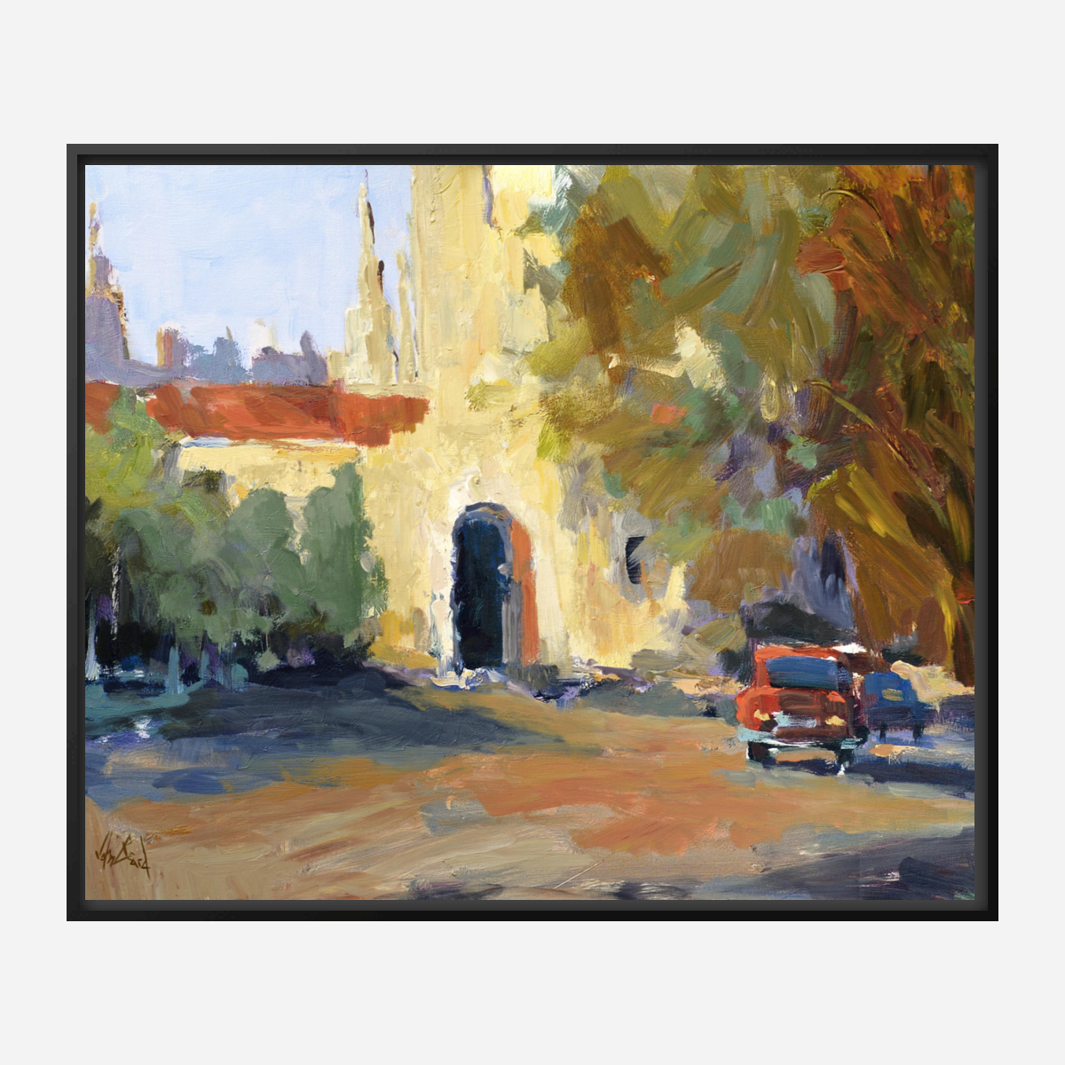 Spanish Chapel Artist Enhanced Canvas Print by John Beard Collection - product image 5 for Resin Society