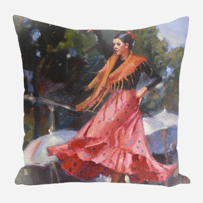 Spanish Dancer Pillow by John Beard Collection - main product image for Resin Society