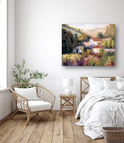 Spanish Hills Artist Enhanced Canvas Print by John Beard Collection - product image 3 for Resin Society