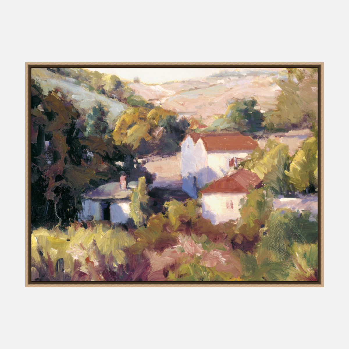 Spanish Hills Artist Enhanced Canvas Print by John Beard Collection - product image 8 for Resin Society