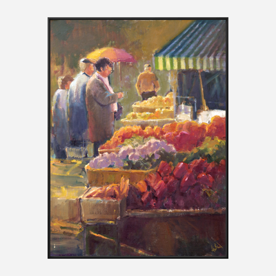 Spanish Market Artist Enhanced Canvas Print by John Beard Collection - product image 5 for Resin Society