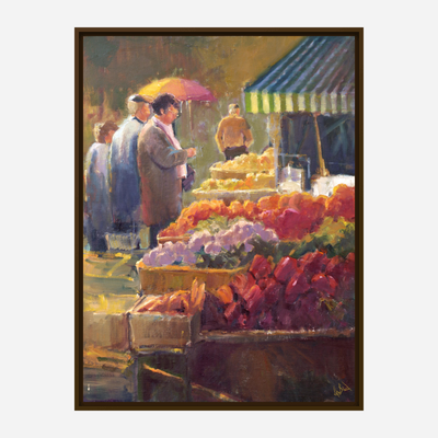 Spanish Market Artist Enhanced Canvas Print by John Beard Collection - product image 7 for Resin Society