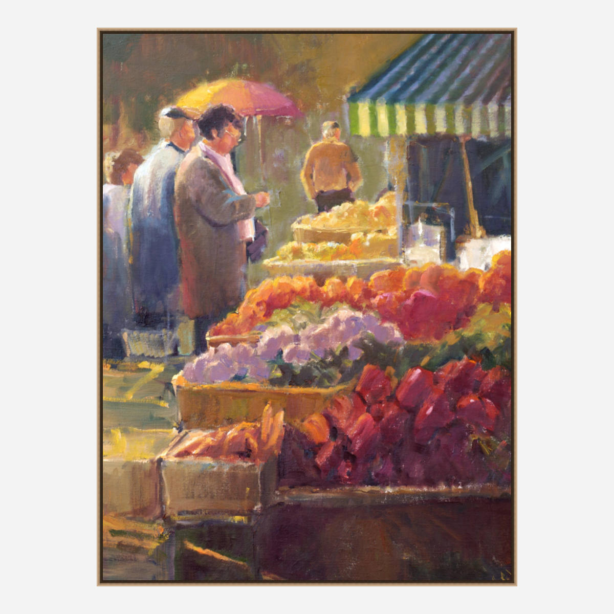Spanish Market Artist Enhanced Canvas Print by John Beard Collection - product image 8 for Resin Society