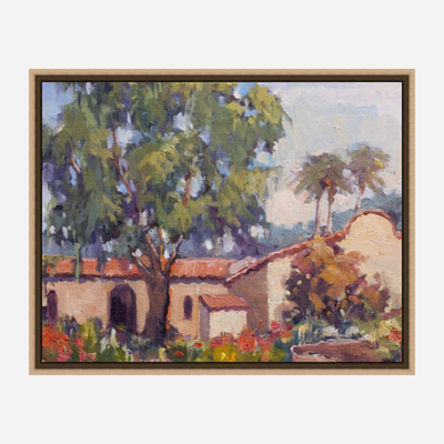 Spanish Tiles Artist Enhanced Canvas Print by John Beard Collection - product image 5 for Resin Society