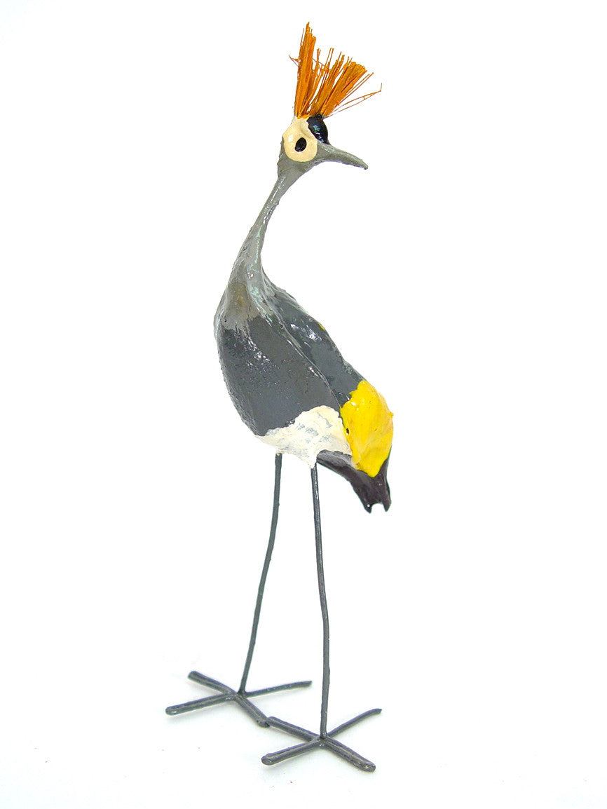 Seedpod Crowned Crane by Mbare Ltd - product image 2 for Resin Society
