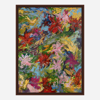 Spring Blooms Artist Enhanced Canvas Print by John Beard Collection - product image 7 for Resin Society