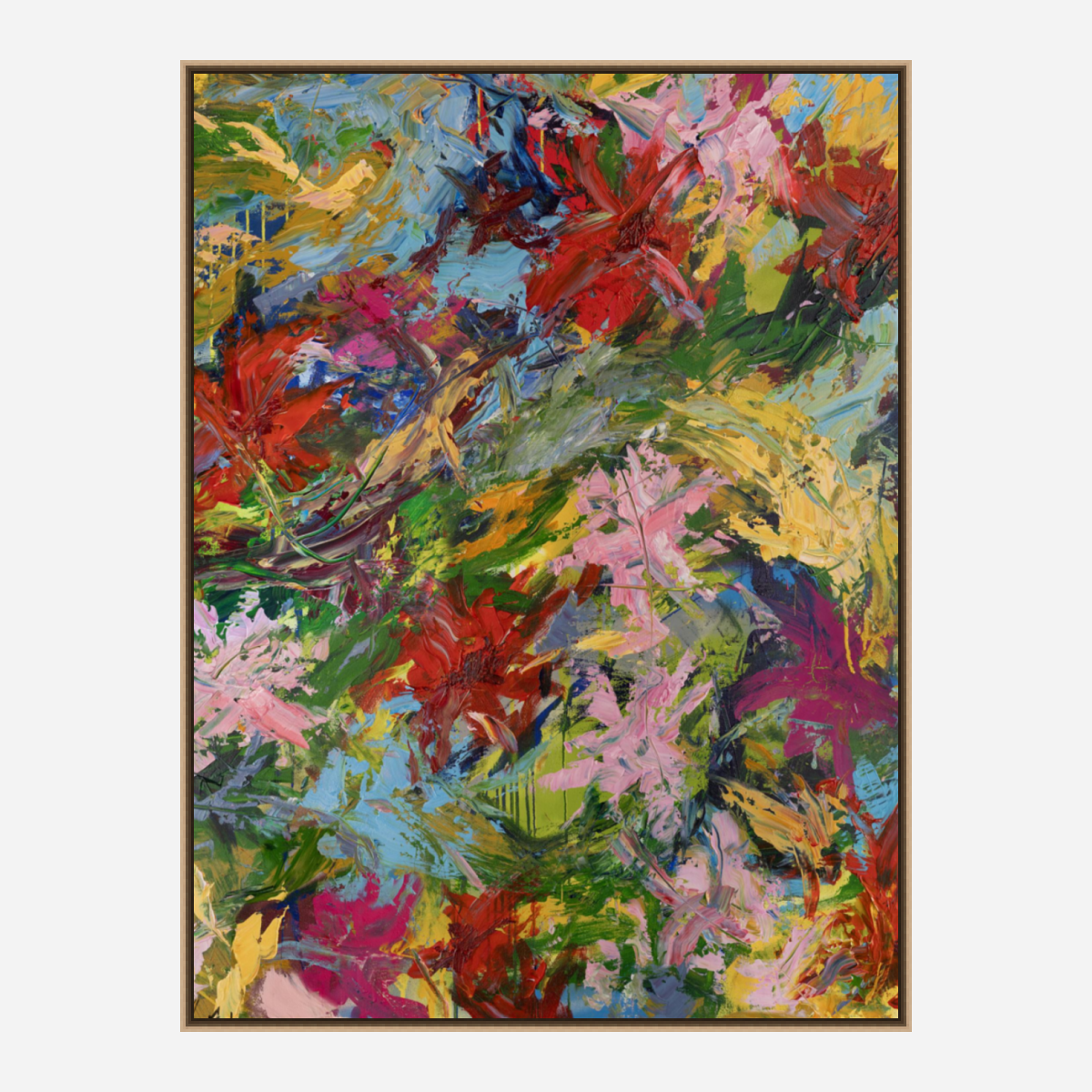 Spring Blooms Artist Enhanced Canvas Print by John Beard Collection - product image 8 for Resin Society