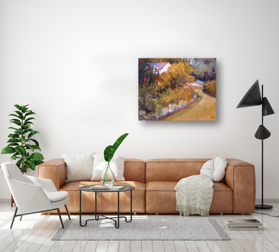 Spring Flowers Artist Enhanced Canvas Print by John Beard Collection - product image 4 for Resin Society