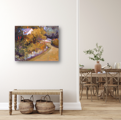 Spring Flowers Artist Enhanced Canvas Print by John Beard Collection - product image 3 for Resin Society