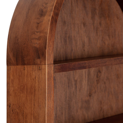 Hutton Wood Capsule Wall Shelf