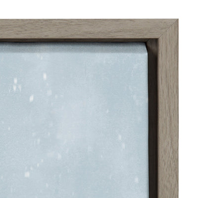 Sylvie Christmas Pink House Framed Canvas by kateandlaurel - product image 3 for Resin Society