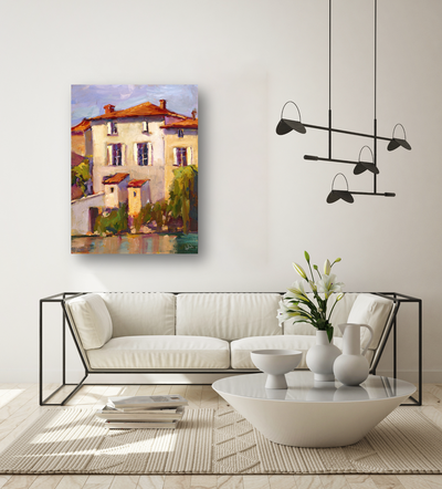 St. Savignon Artist Enhanced Canvas Print by John Beard Collection - product image 3 for Resin Society