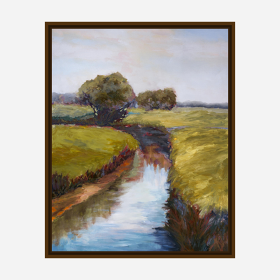 St. Simons Marsh Artist Enhanced Canvas Print by John Beard Collection - product image 7 for Resin Society