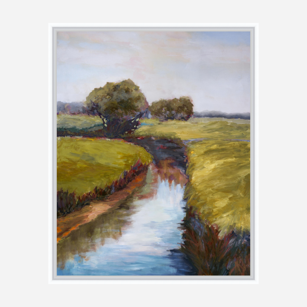 St. Simons Marsh Artist Enhanced Canvas Print by John Beard Collection - product image 6 for Resin Society