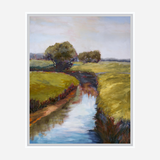 St. Simons Marsh Artist Enhanced Canvas Print by John Beard Collection - product image 6 for Resin Society